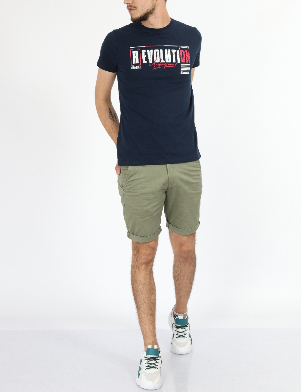 Tricou Milano Bulls, bleumarin
