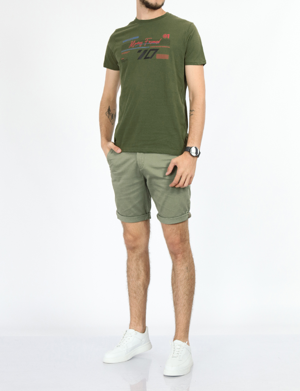 Tricou Milano Bulls, verde