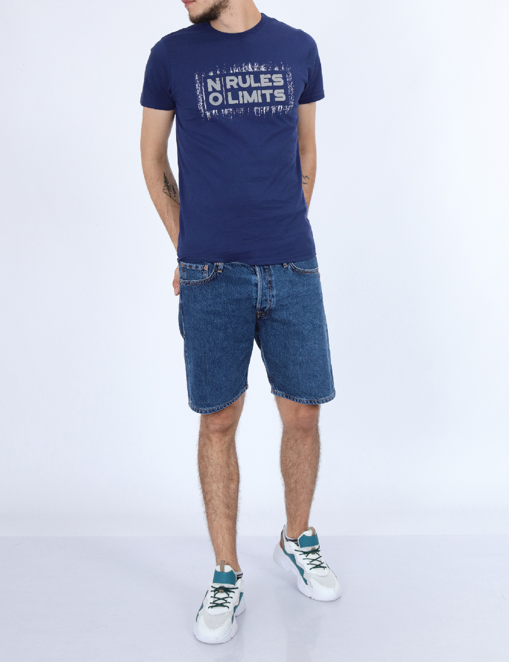 Tricou Milano Bulls, albastru