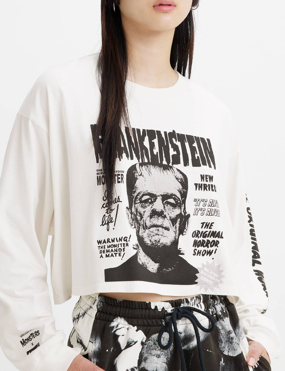 Top Levi S, ecru