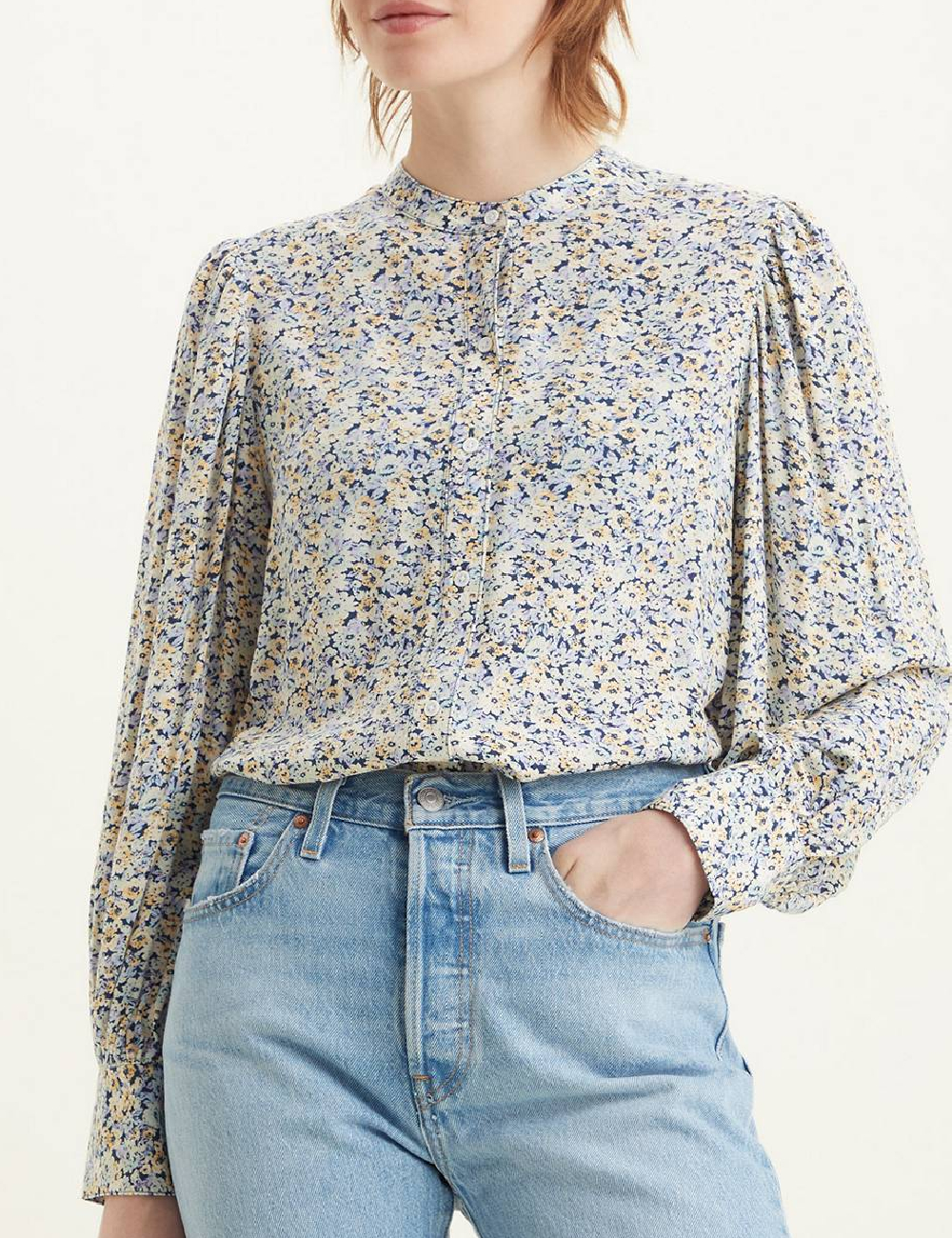 Camasa Levi S, floral