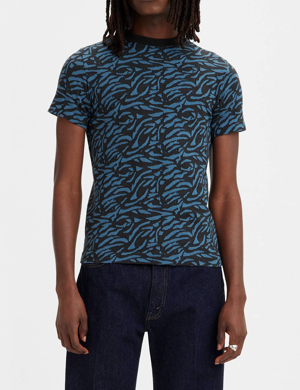 Tricou Levi S, bleumarin
