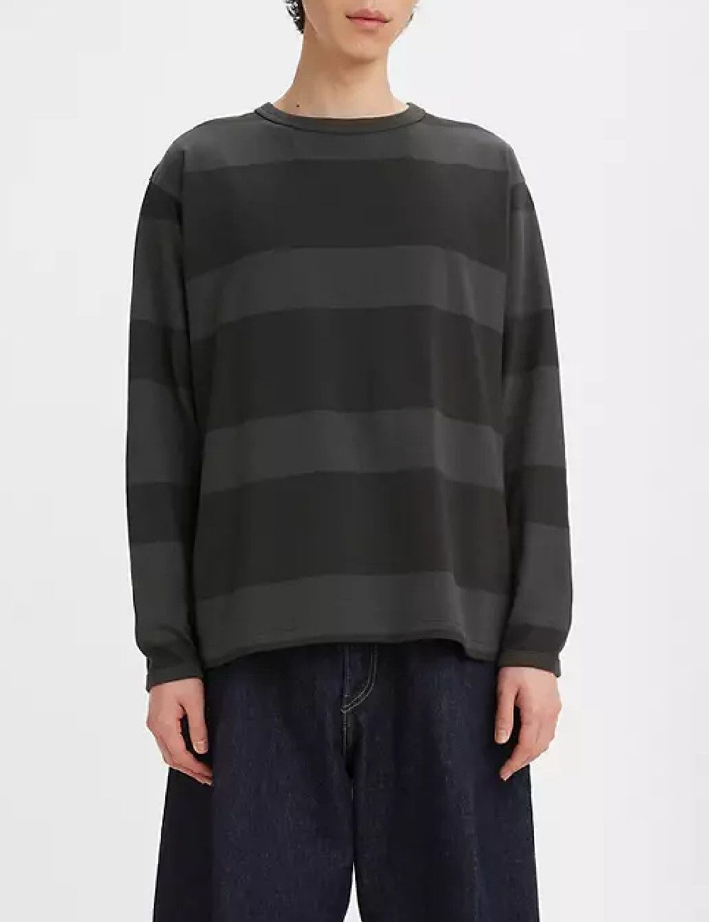 Bluza Levi S, negru/gri