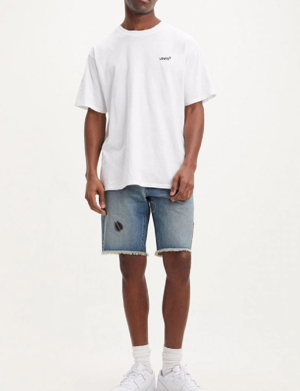 Pantaloni scurti Levi S, albastru