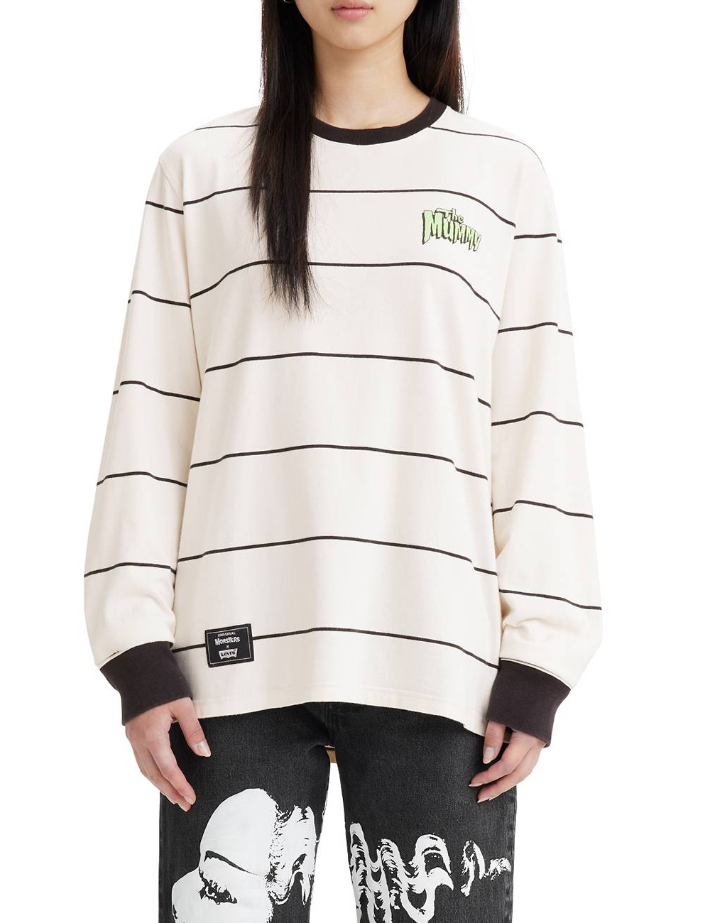 Bluza Levi S, crem