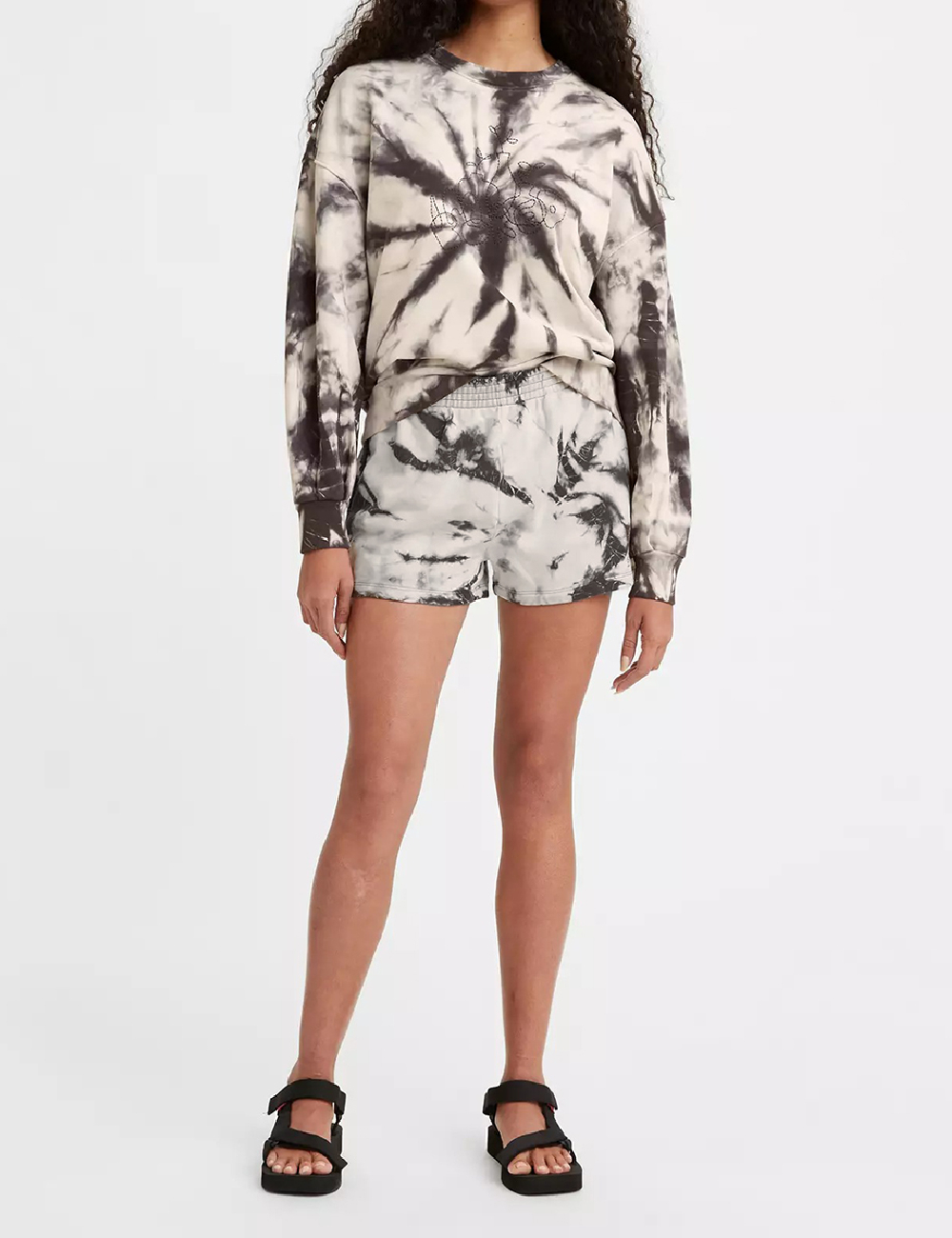 Pantaloni scurti Levi S, alb