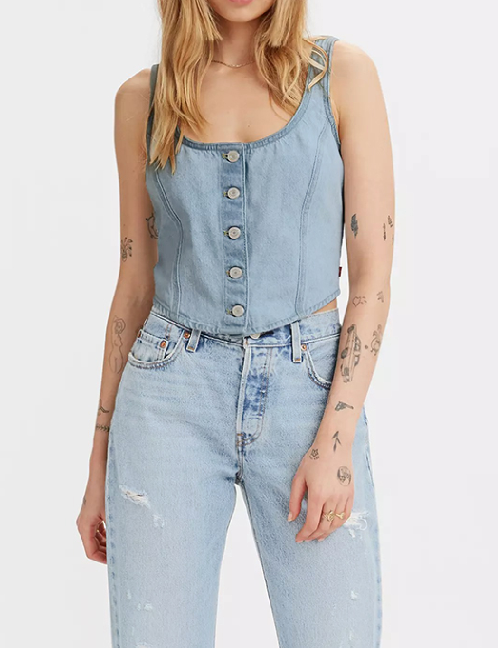 Top Levi S, albastru