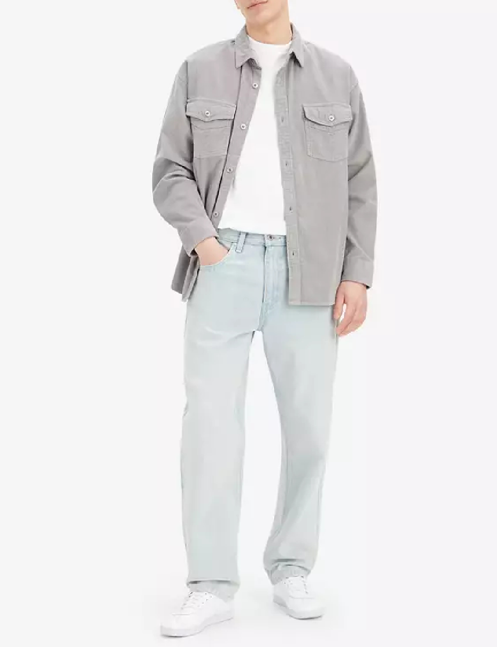 Blugi Levi S, bleu