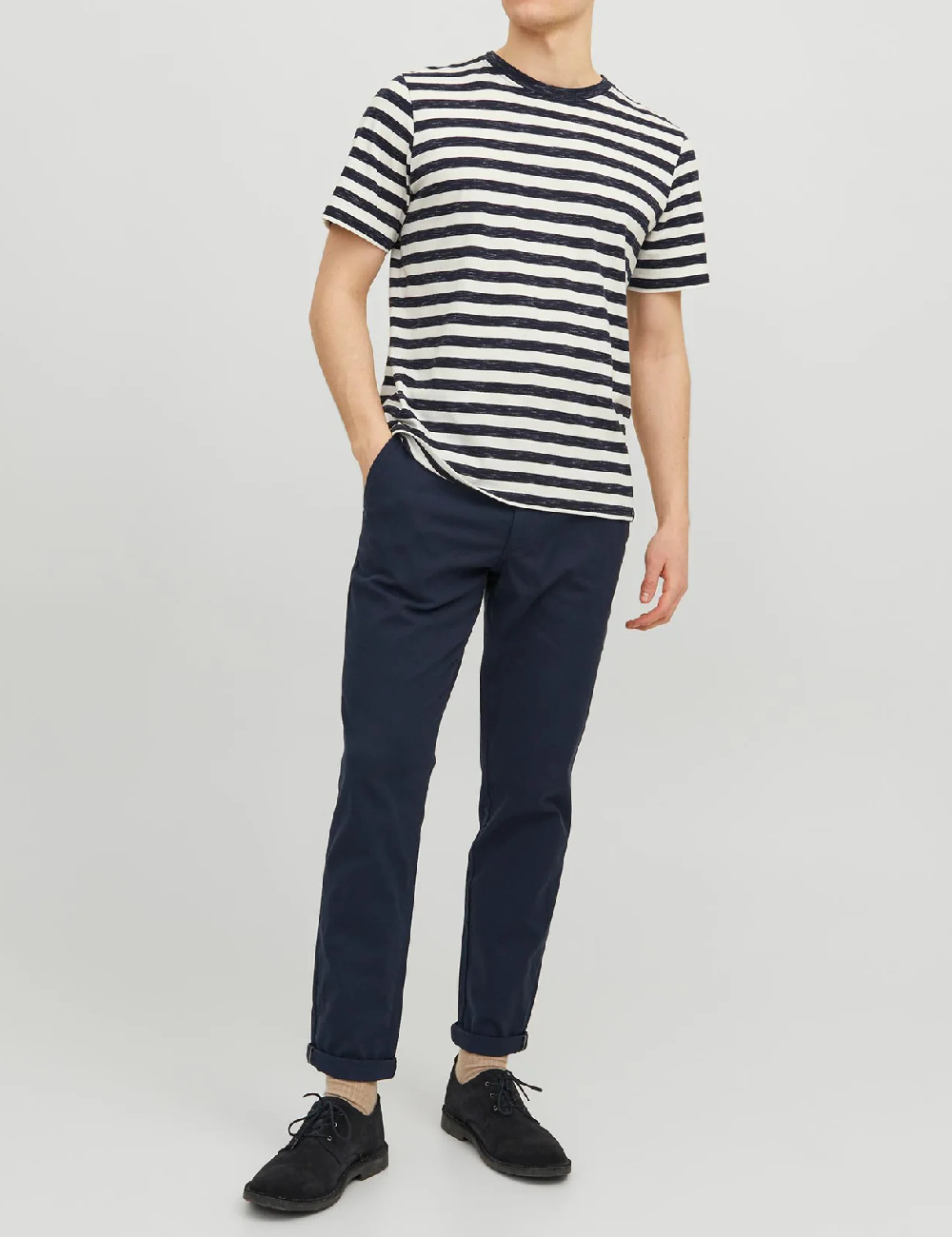 Pantaloni Jack&Jones, bleumarin