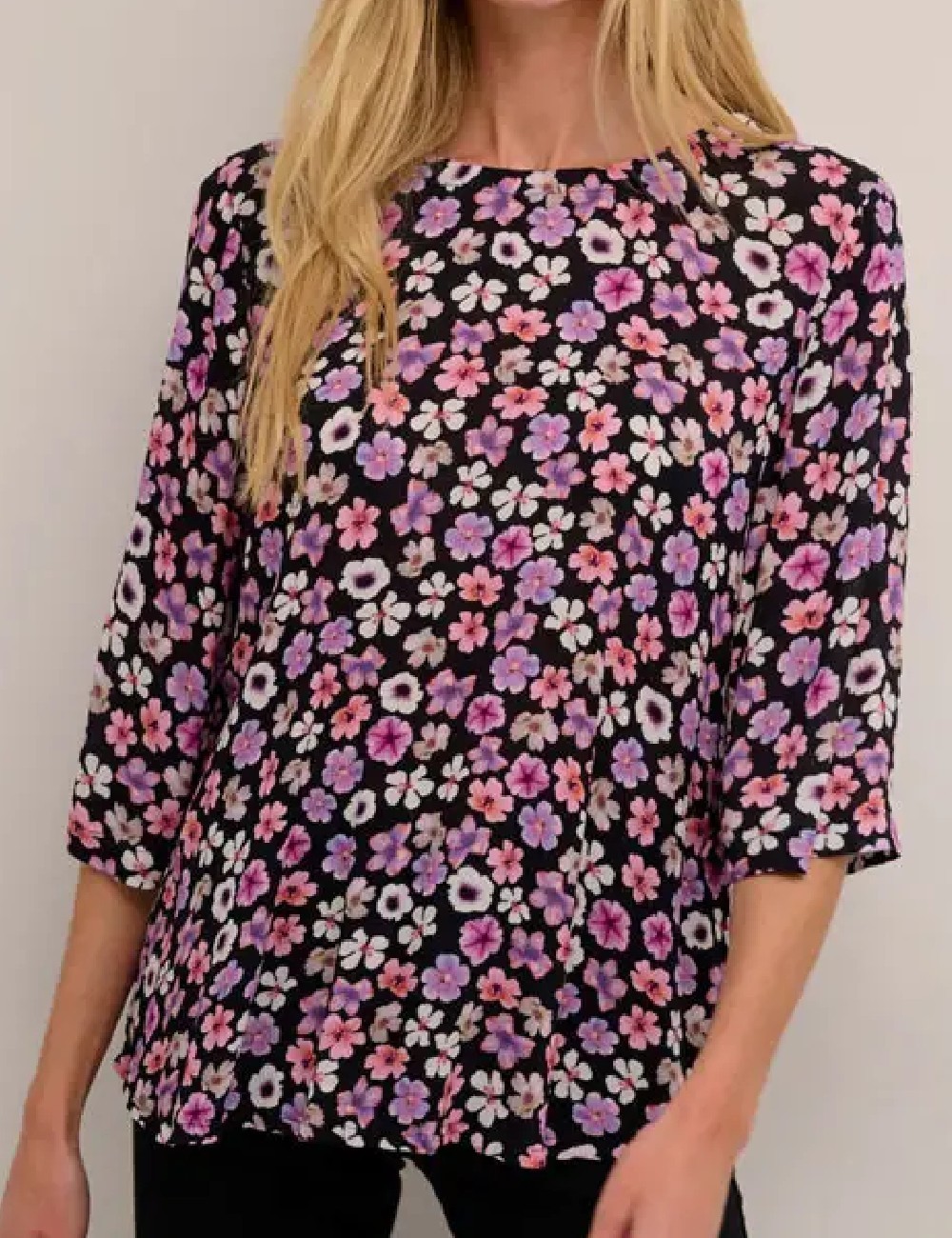 Bluza Kaffe, floral print - 1 | YEO