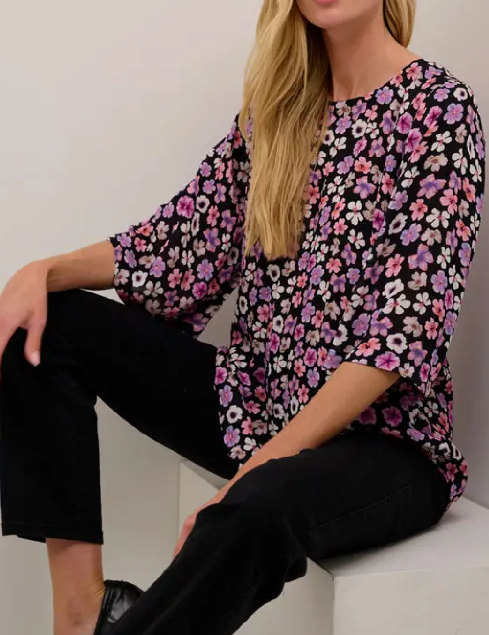 Bluza Kaffe, floral print