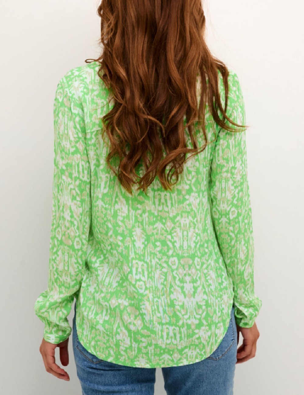 Bluza Kaffe, verde - 1 | YEO