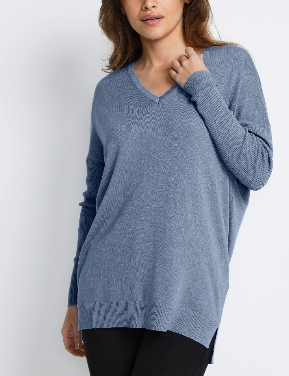 Bluza Kaffe, albastru