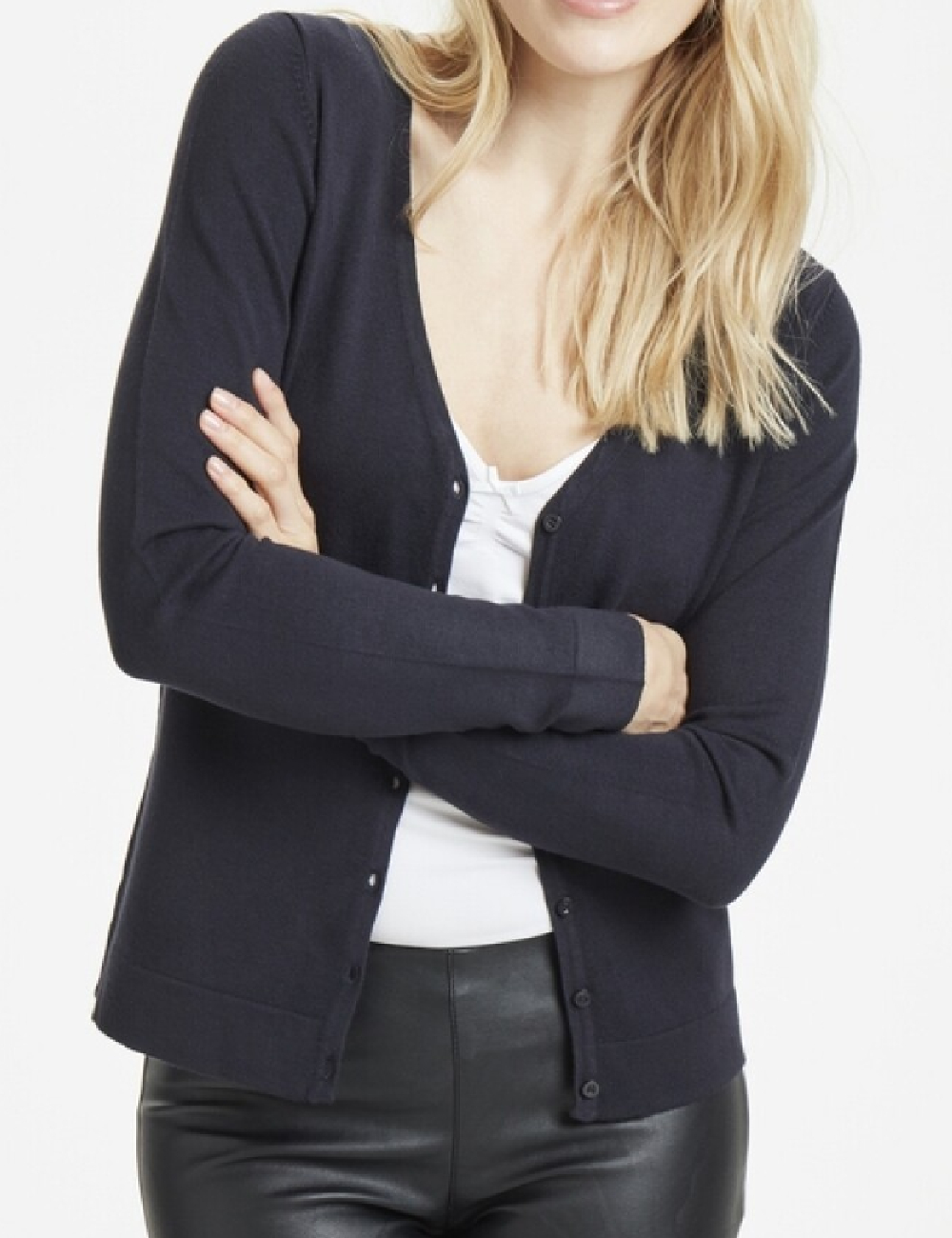 Cardigan Saint Tropez, bleumarin inchis