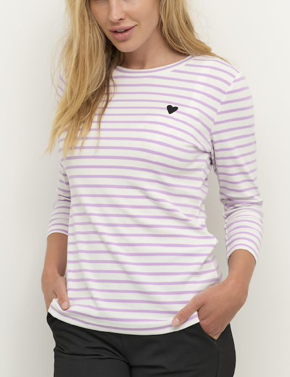Bluza Kaffe, alb