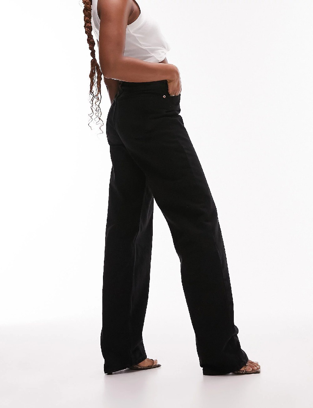Blugi Top Shop, negru - 1 | YEO
