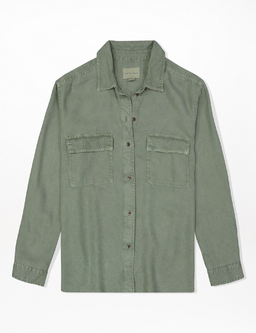 Camasa American Eagle, verde - 1 | YEO