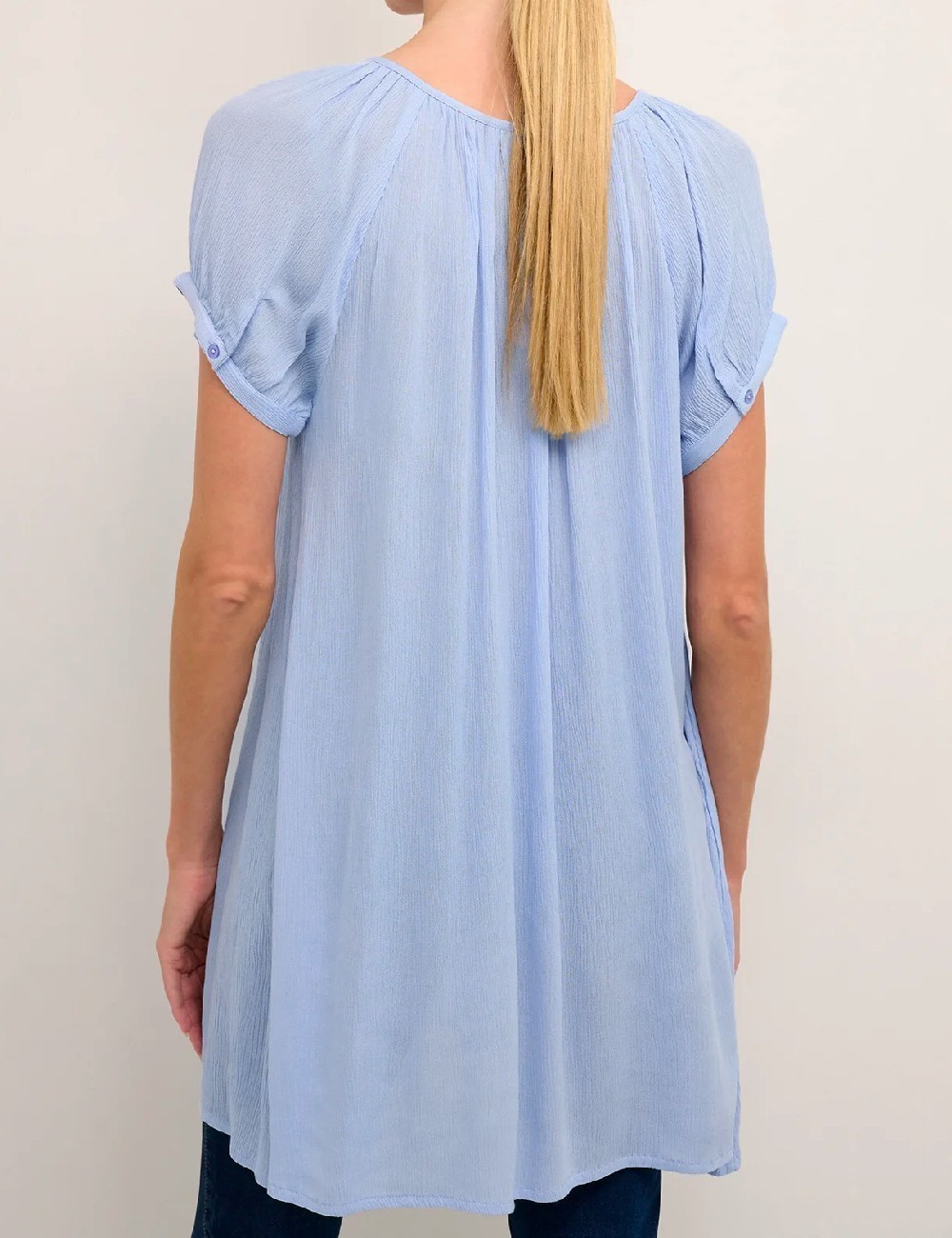 Tunica Kaffe, bleu - 1 | YEO