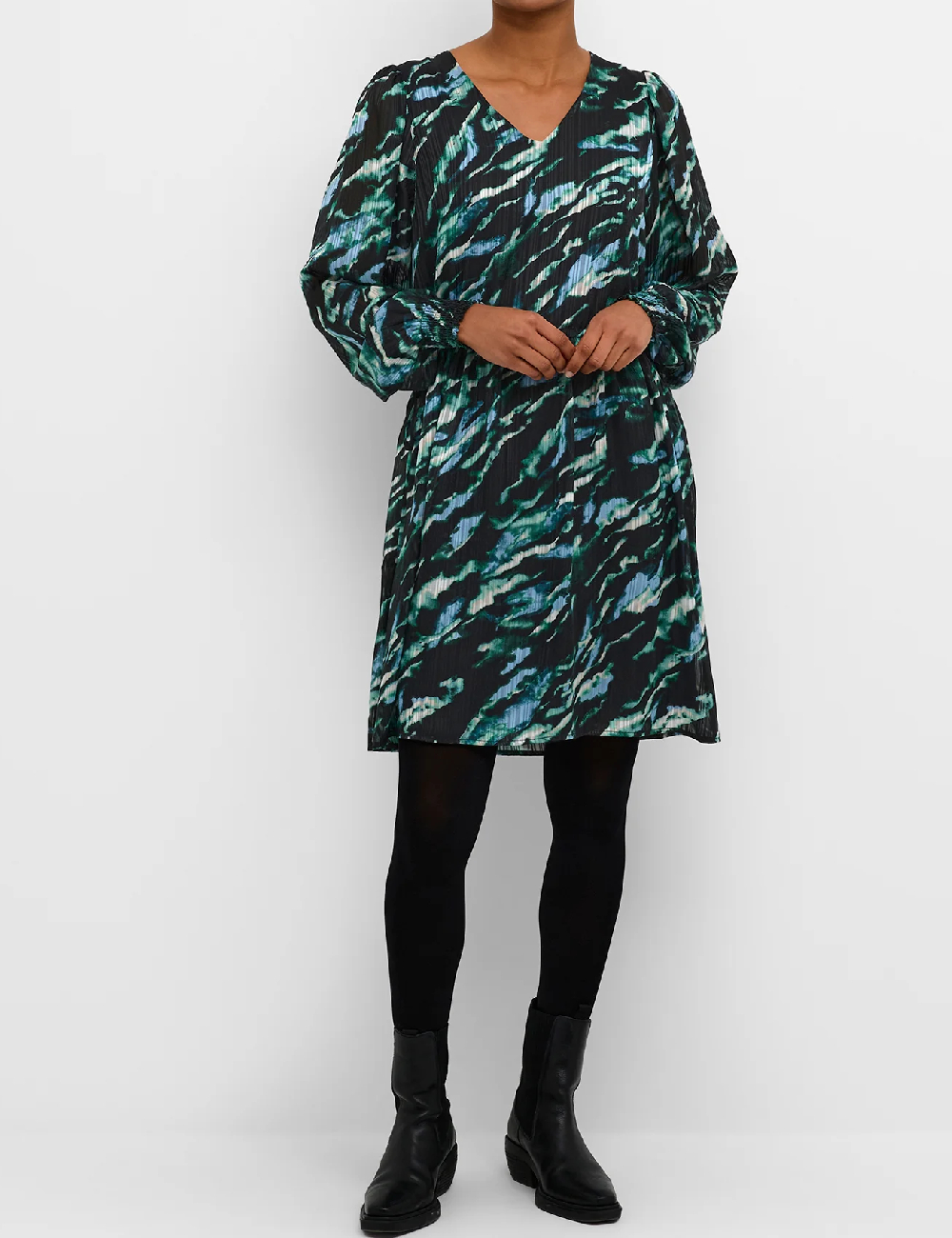 Rochie scurta Kaffe, negru