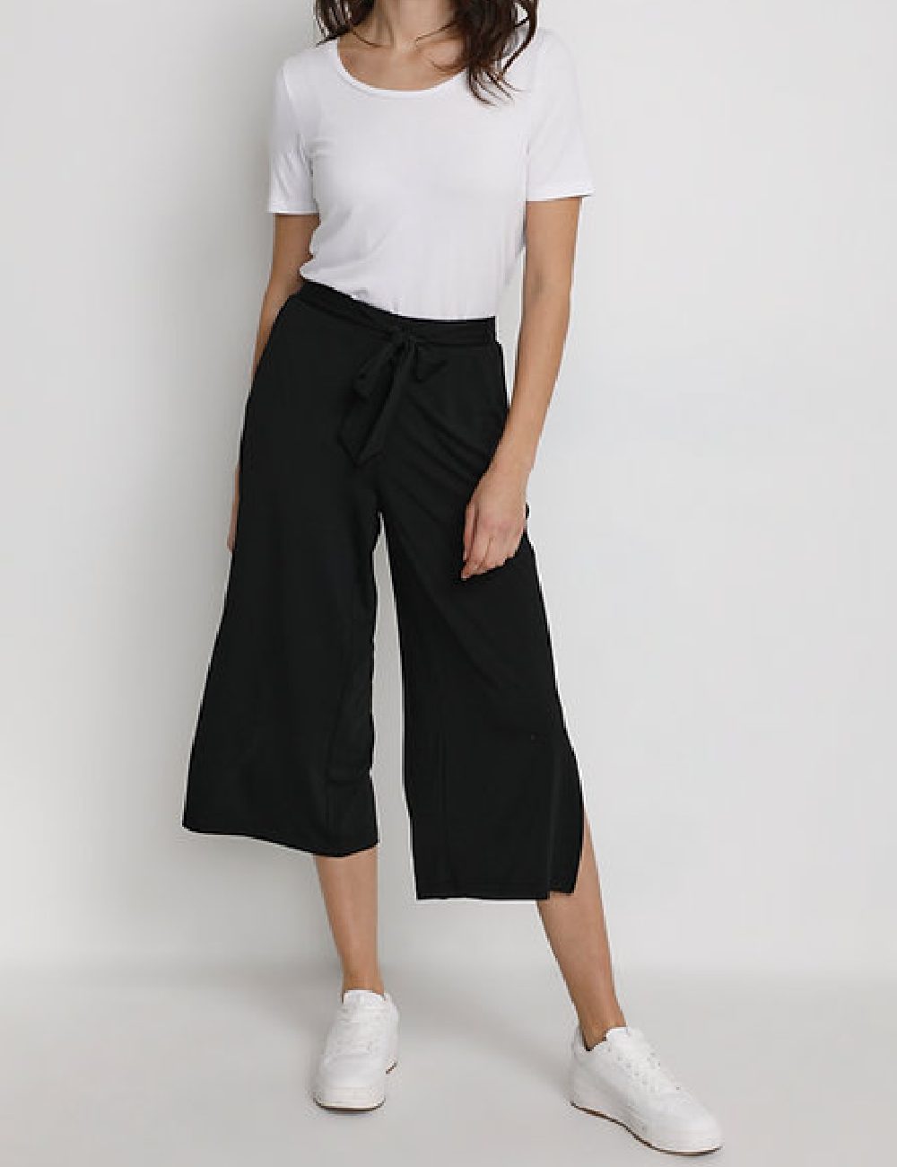 Pantaloni Kaffe, negru
