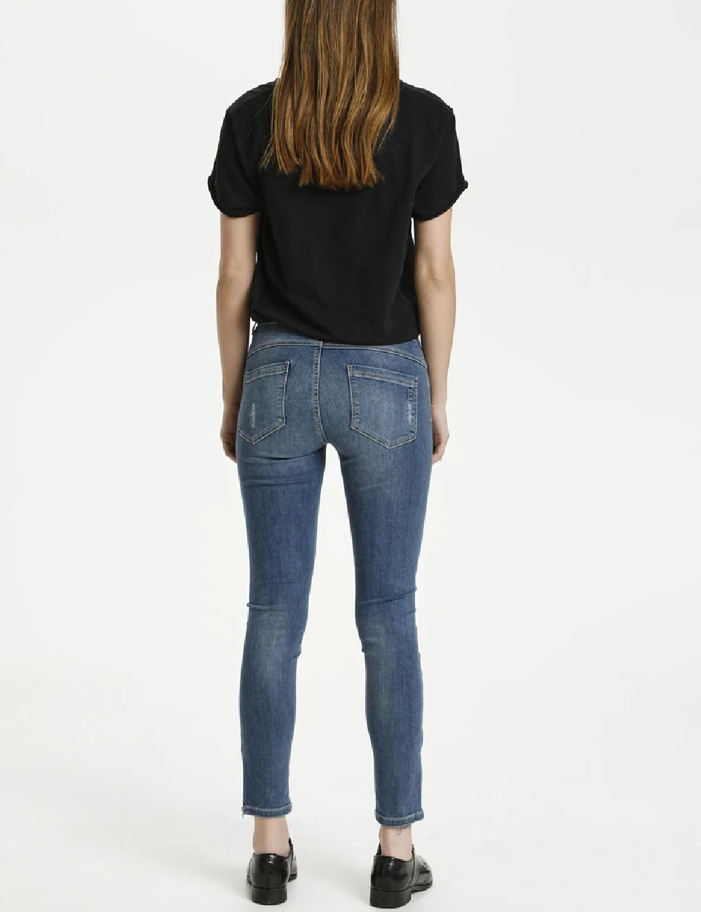 Blugi My Essential Wardrobe, albastru - 1 | YEO