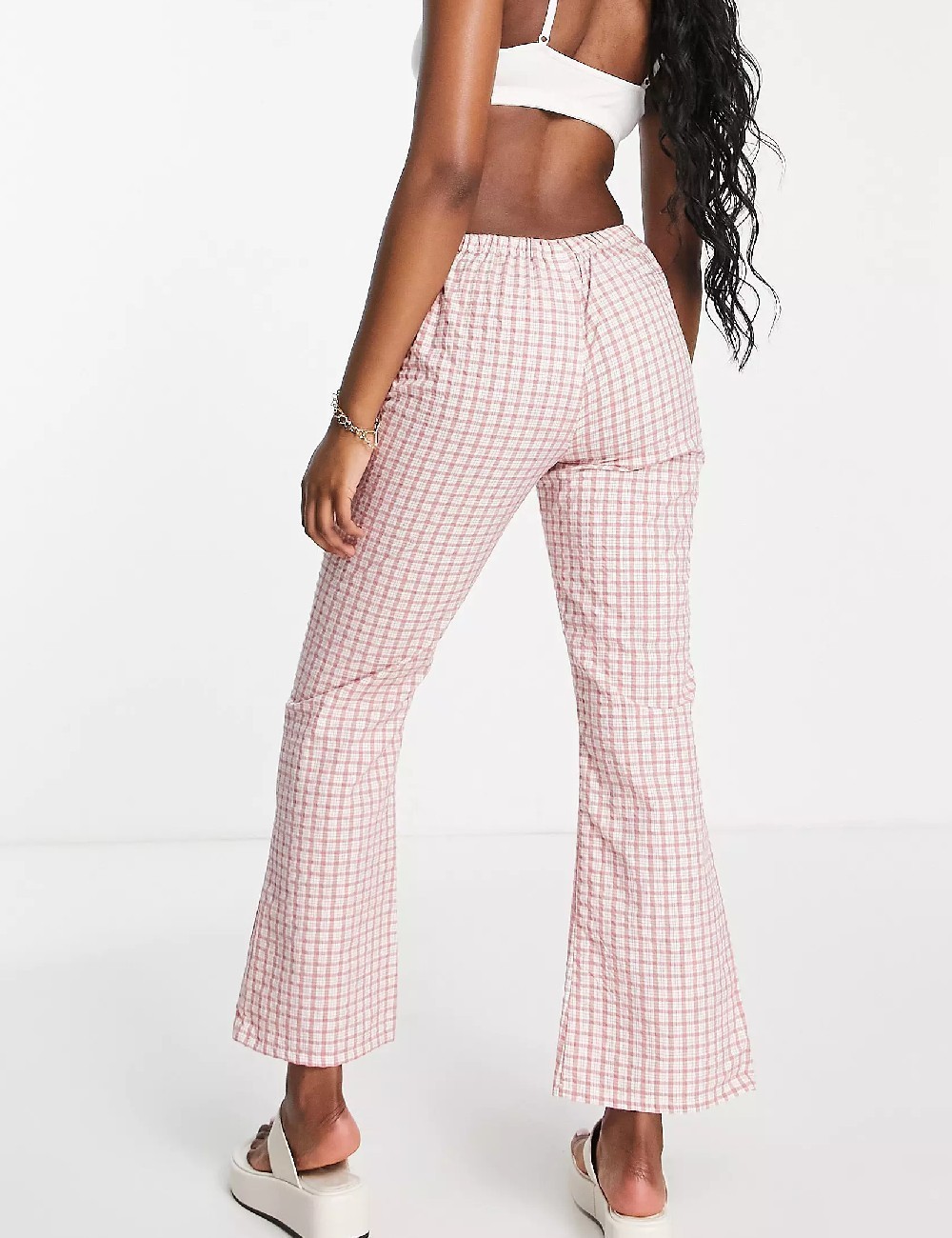 Pantaloni ASOS, roz - 1 | YEO