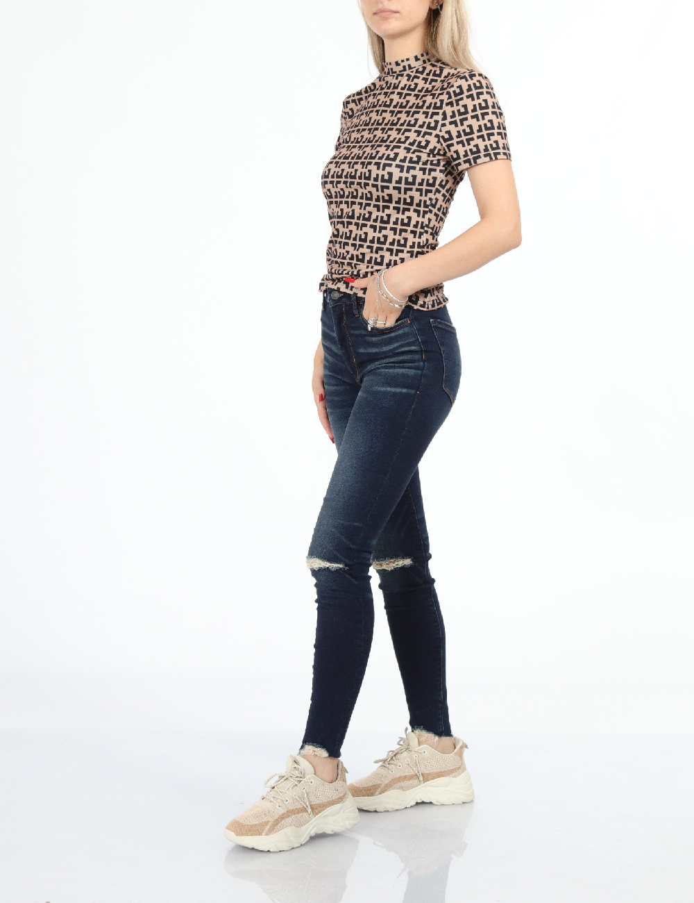 Blugi American Eagle, bleumarin