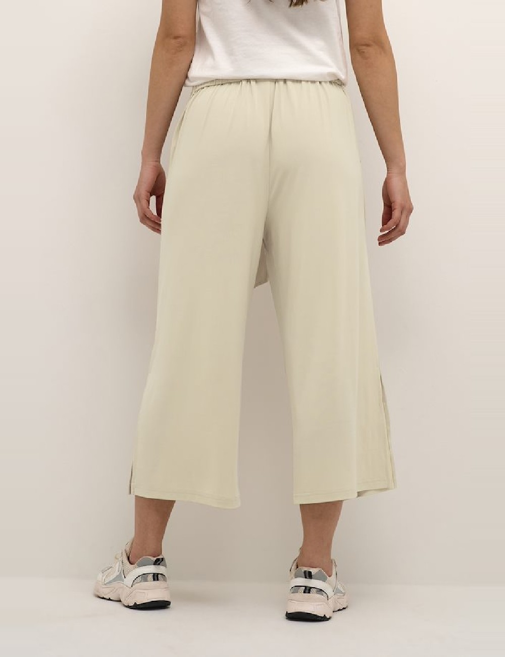 Pantaloni Kaffe, crem - 1 | YEO