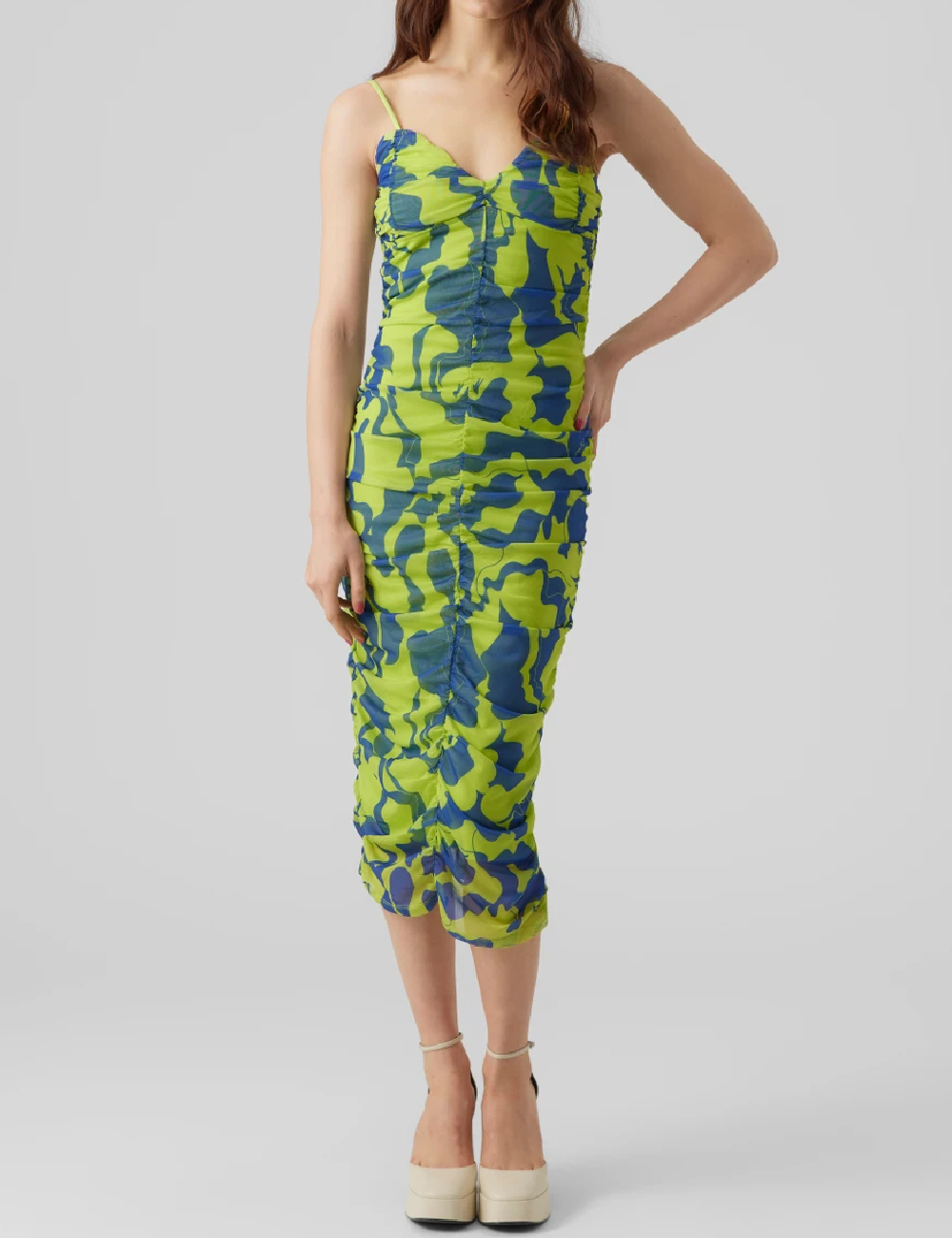Rochie medie Vero Moda, verde