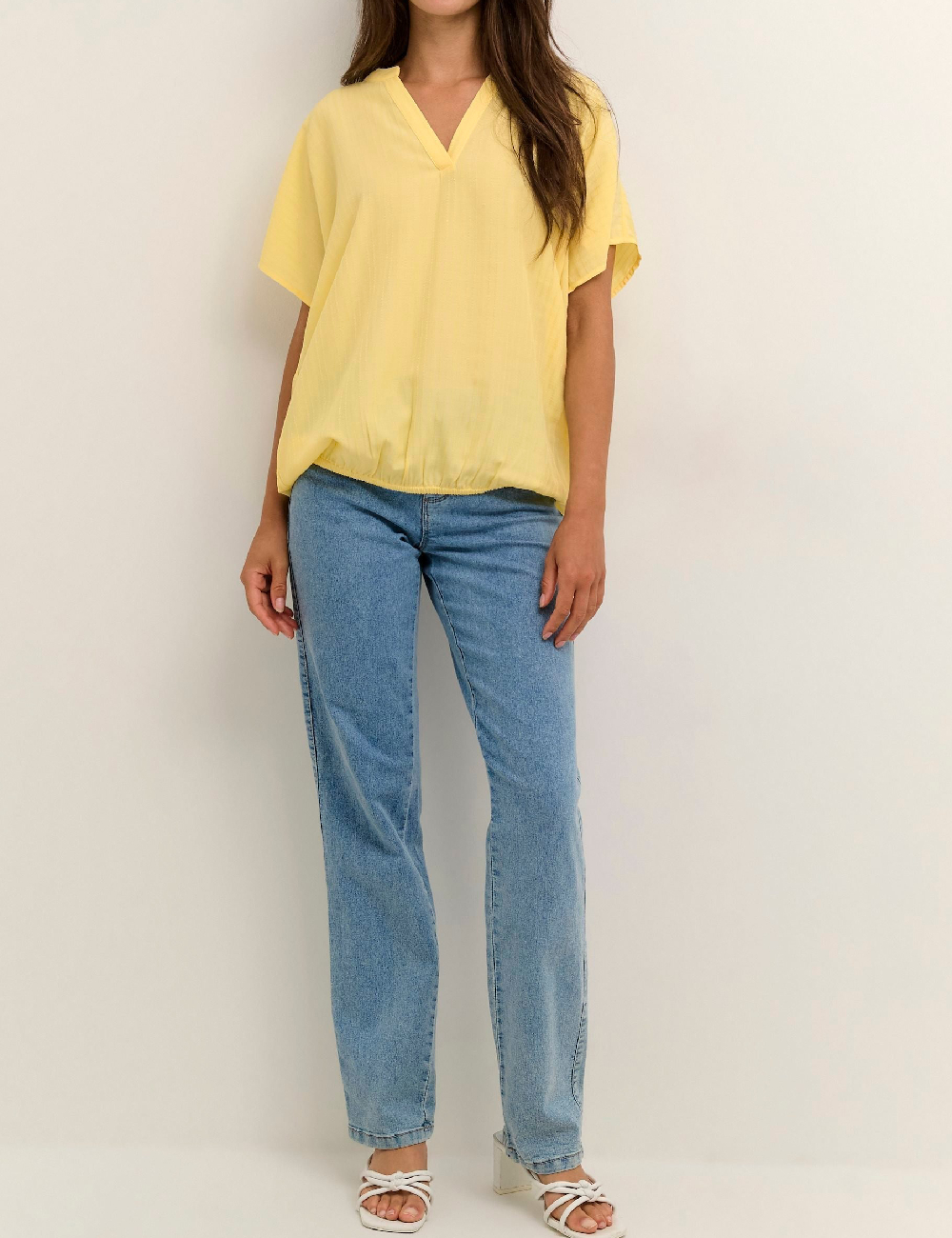 Bluza Kaffe, galben