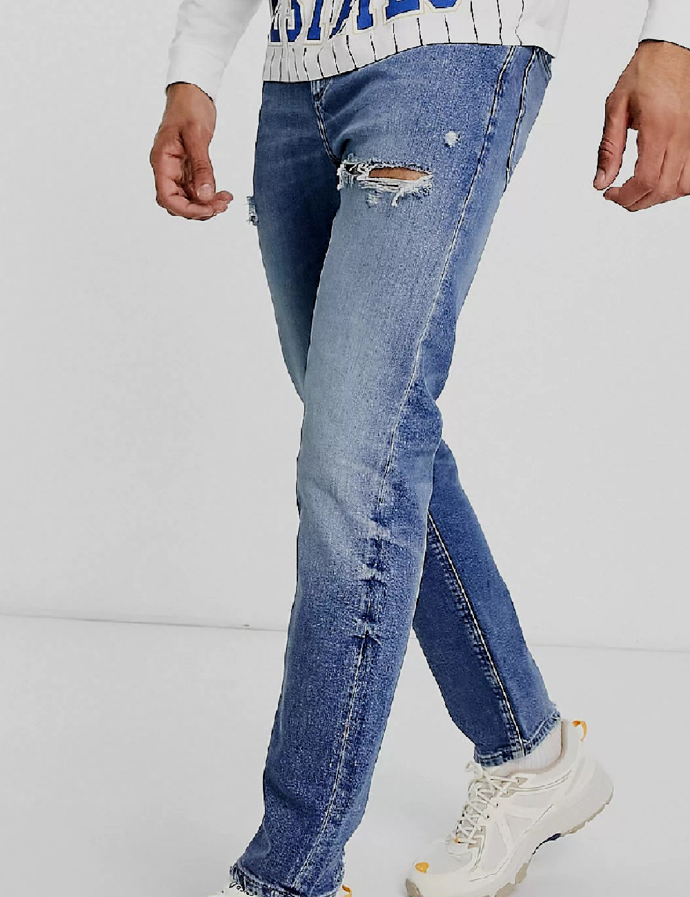 Blugi ASOS, albastru