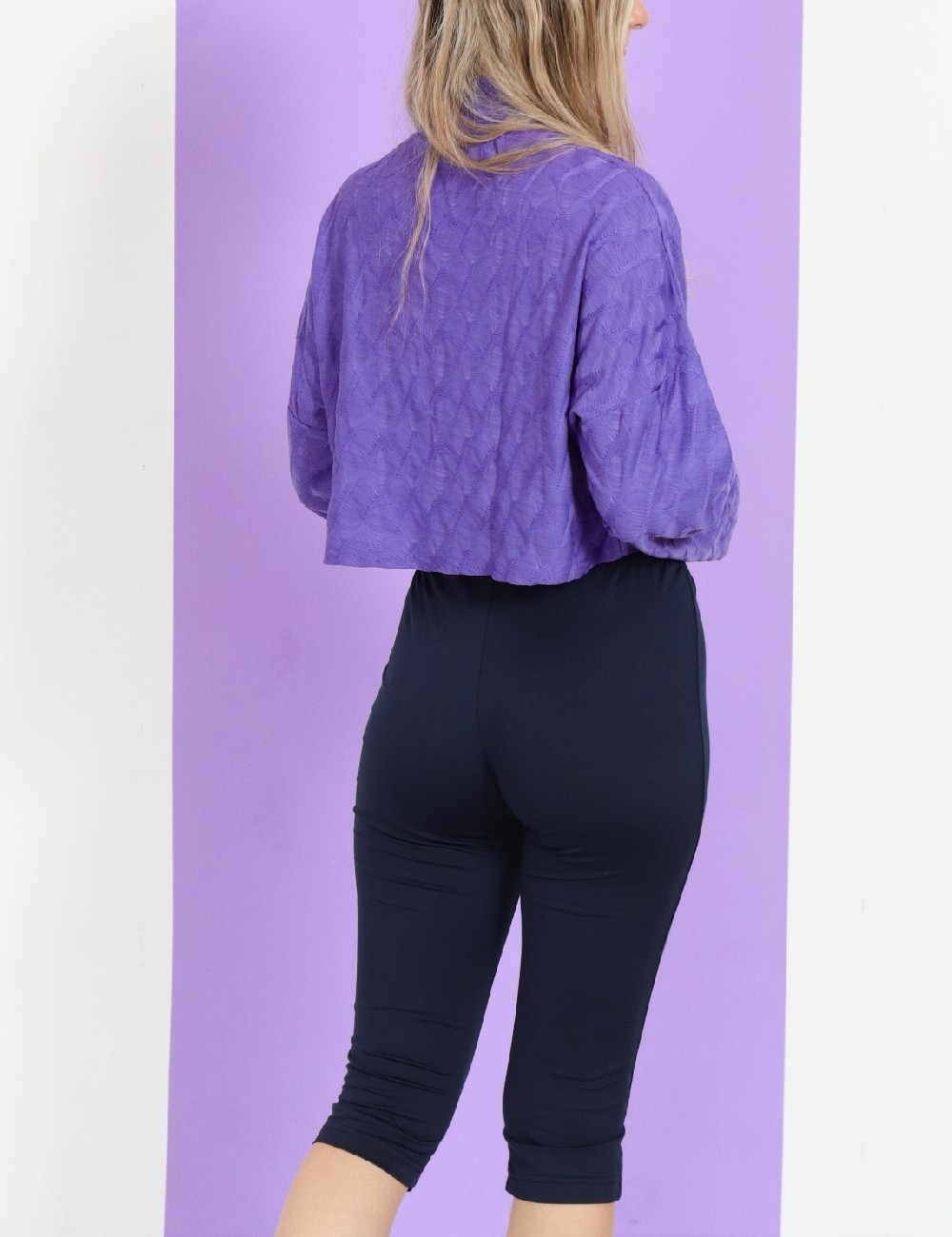 Bluza SisterS point, mov - 1 | YEO