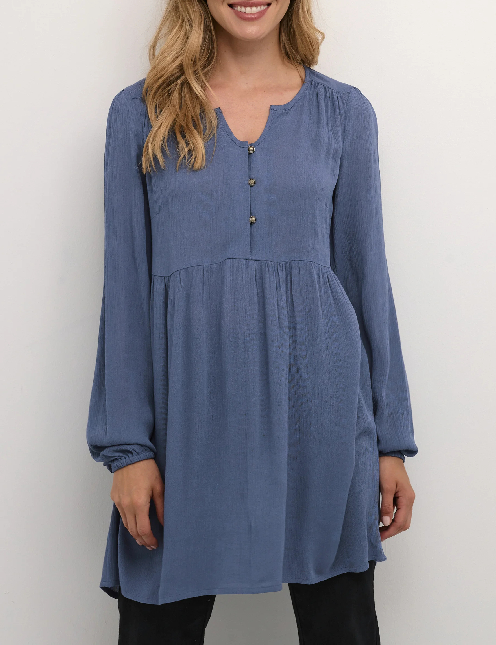 Bluza Kaffe, albastru