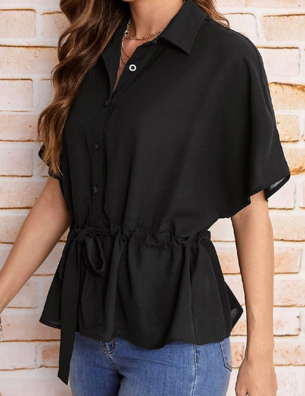 Camasa SHEIN, negru