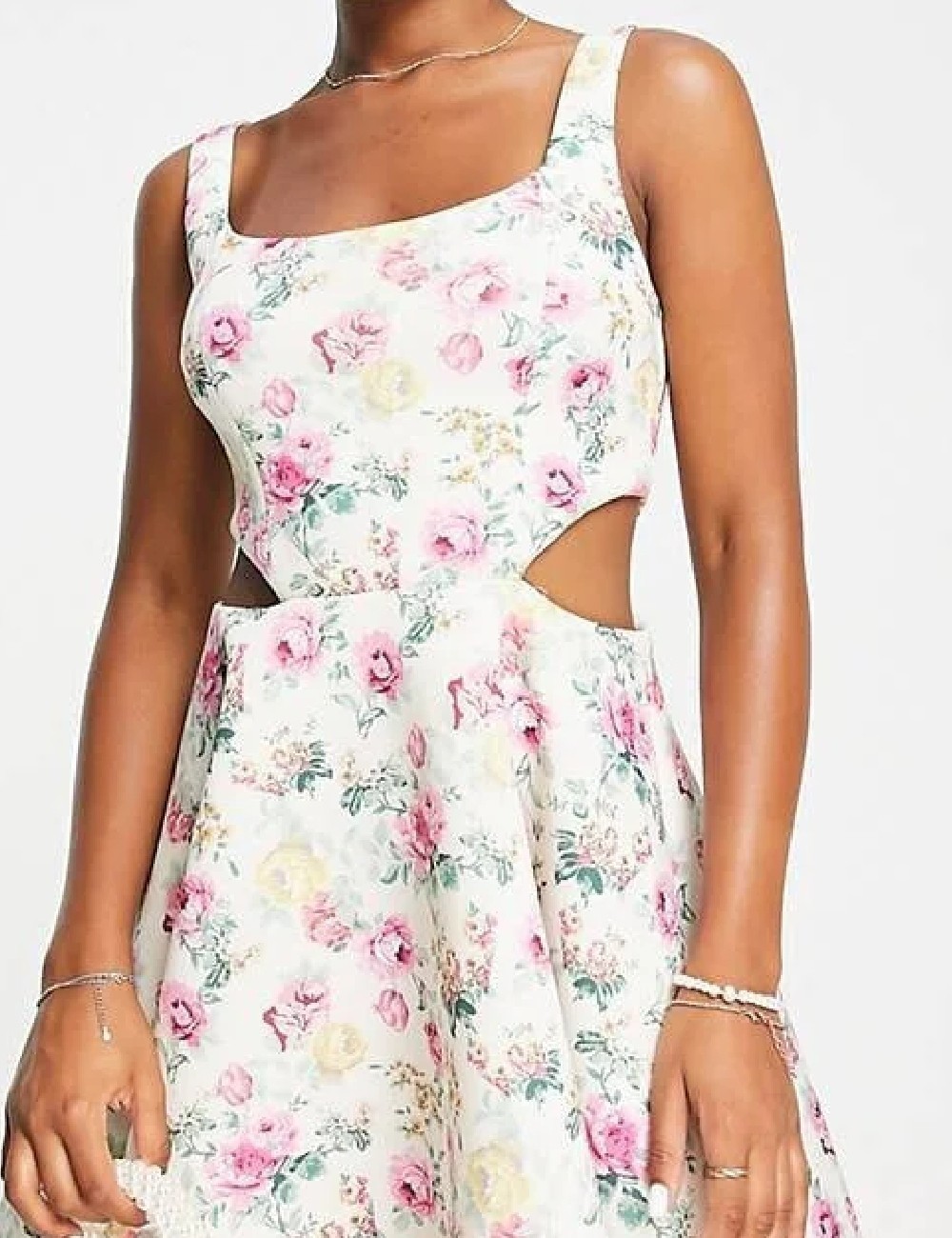 Rochie scurta Miss Selfridge, floral - 1 | YEO