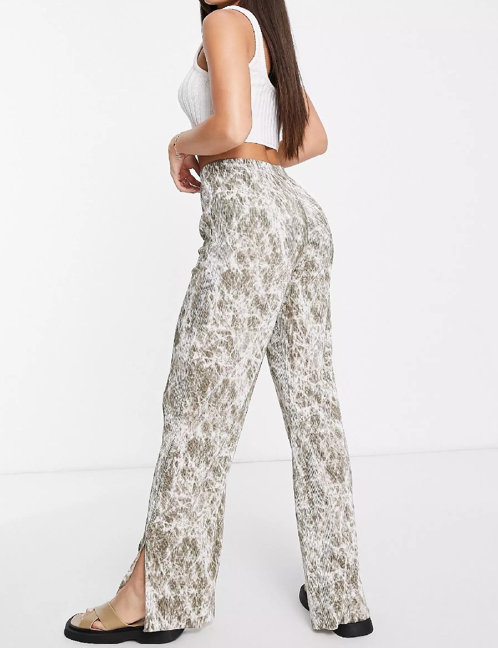Pantaloni Top Shop, gri - 1 | YEO