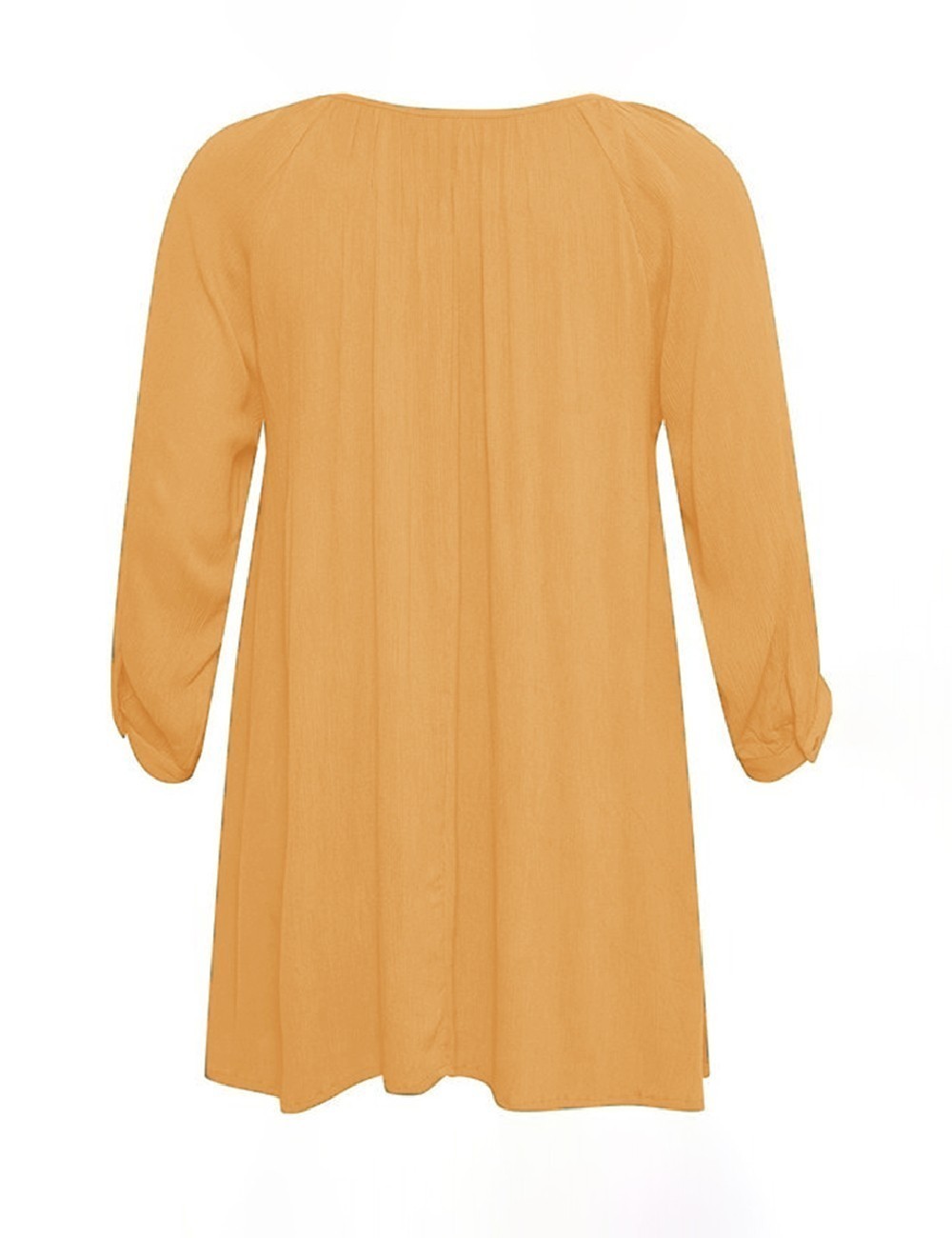 Bluza Kaffe Curve, galben - 1 | YEO
