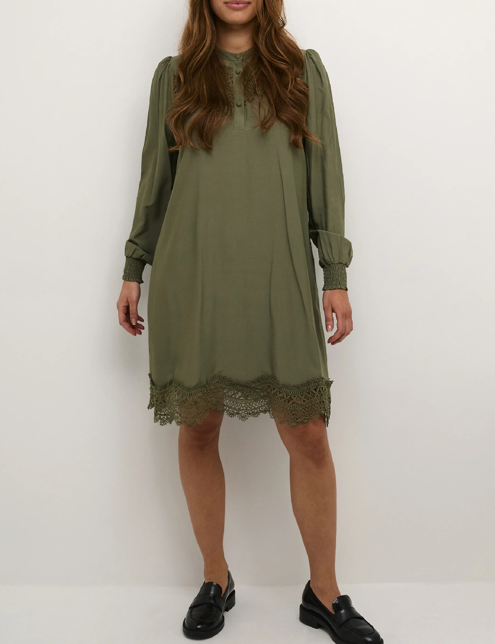Rochie scurta Culture, verde