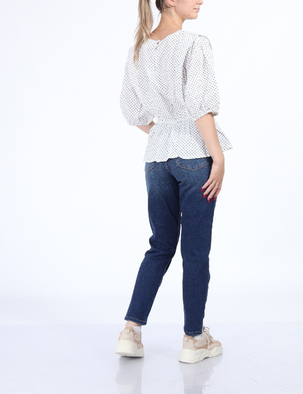 Bluza SisterS point, alb - 1 | YEO