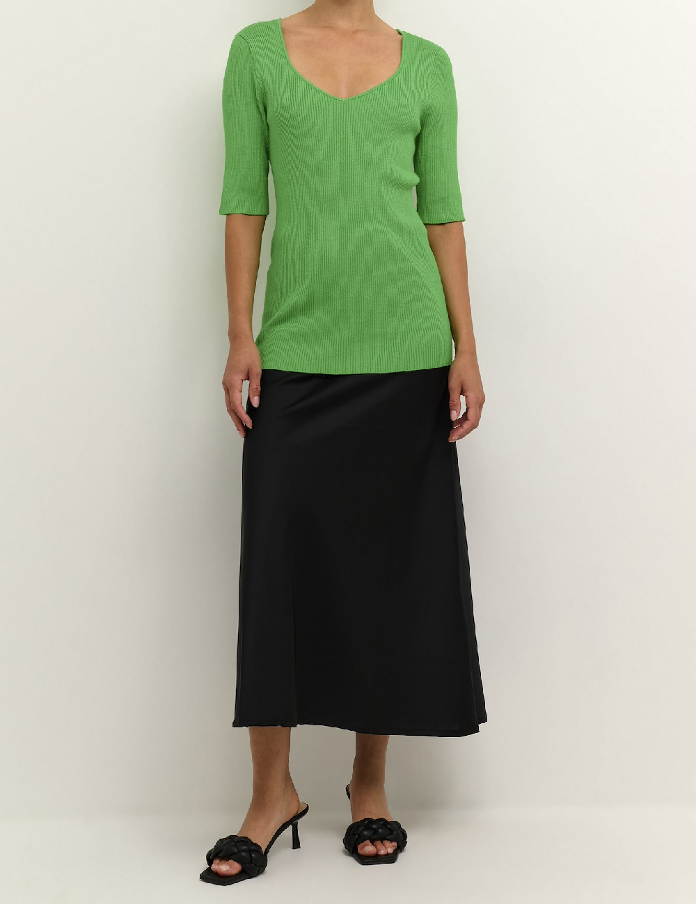 Bluza Kaffe, verde