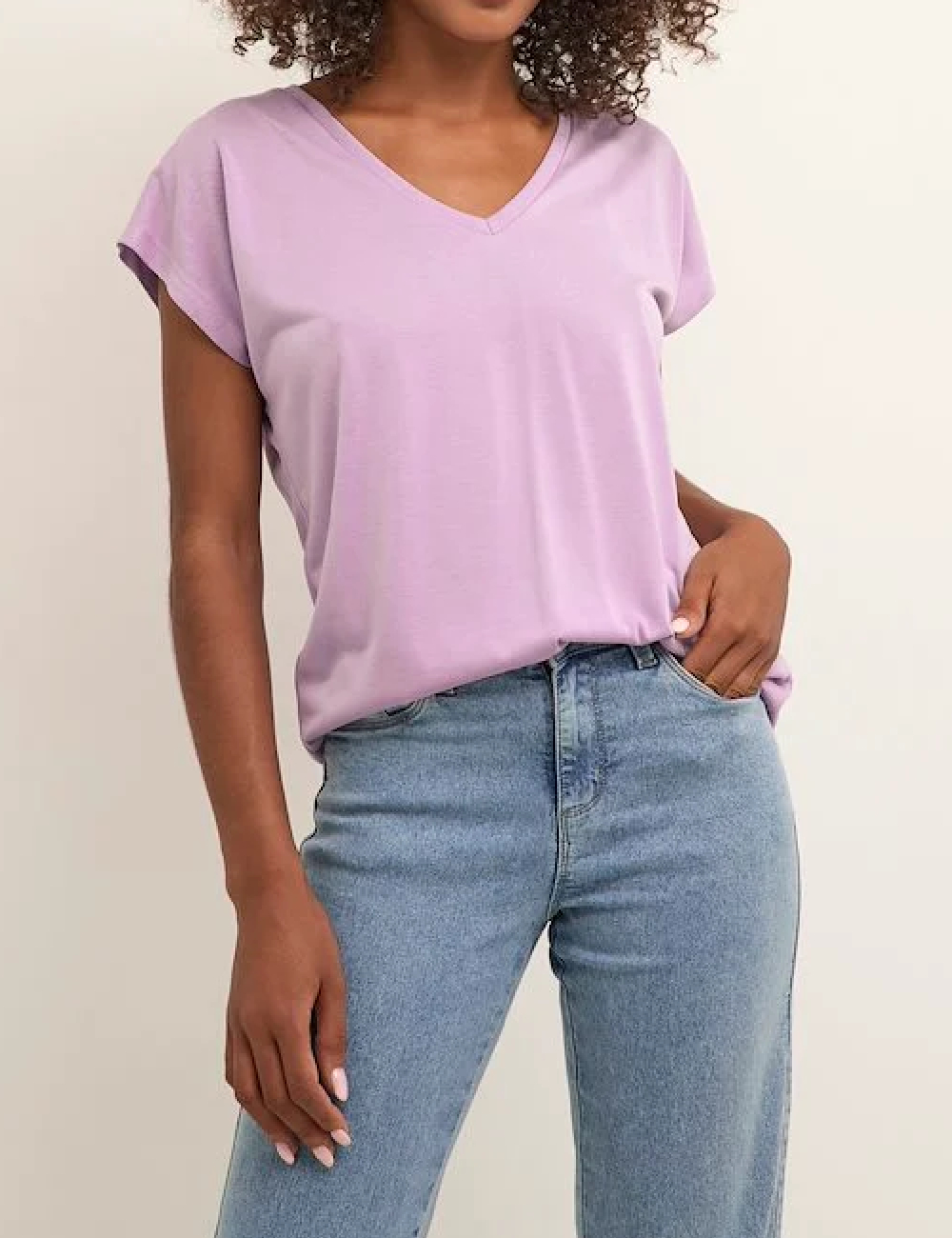 Tricou Kaffe, mov