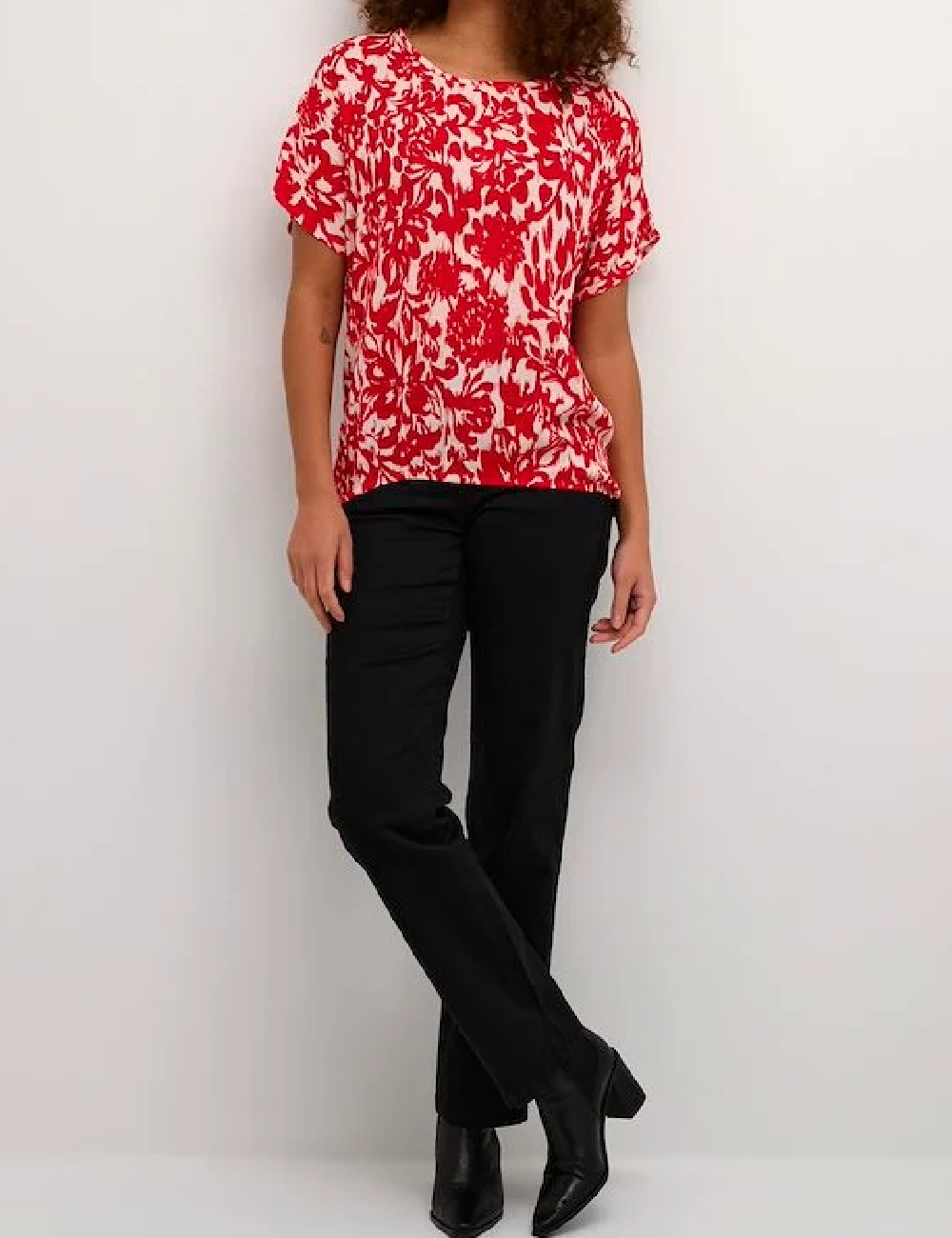 Bluza Kaffe, rosu