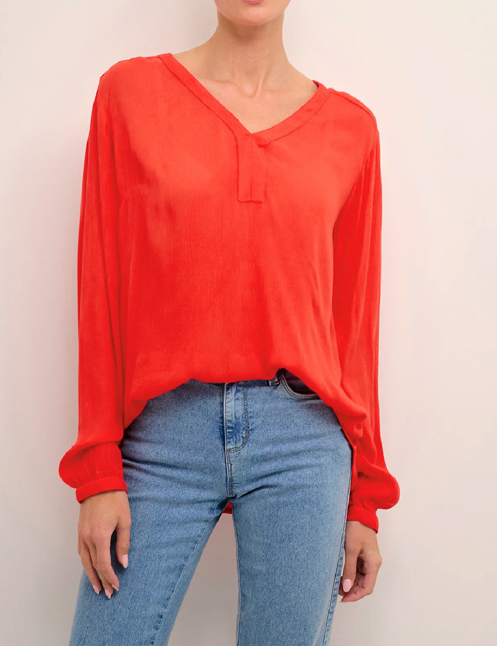 Bluza Kaffe, rosu