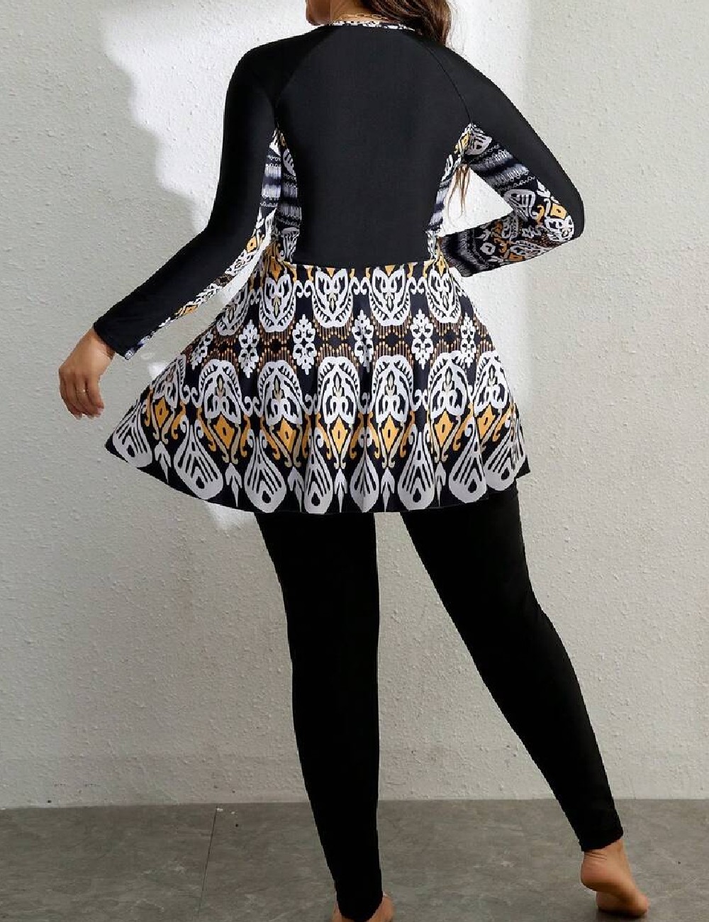 Compleu SHEIN CURVE, negru - 1 | YEO