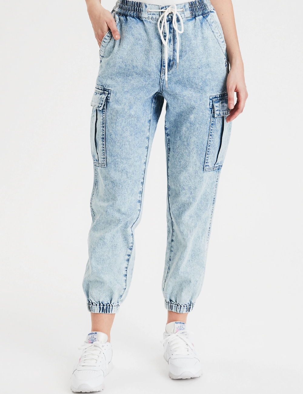 Pantaloni American Eagle, albastru