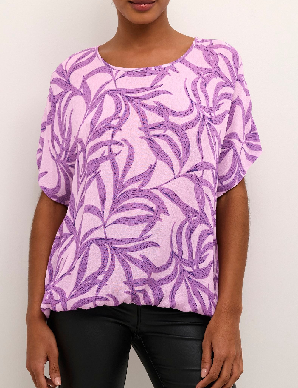 Bluza Kaffe, mov