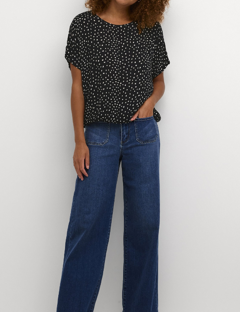 Bluza Kaffe, negru
