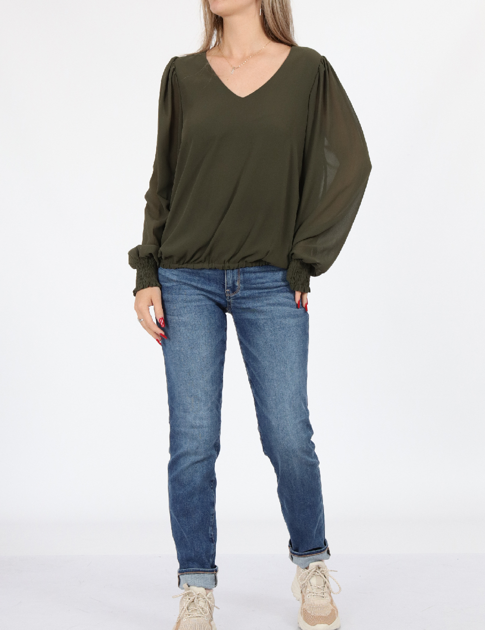Bluza Kaffe, verde