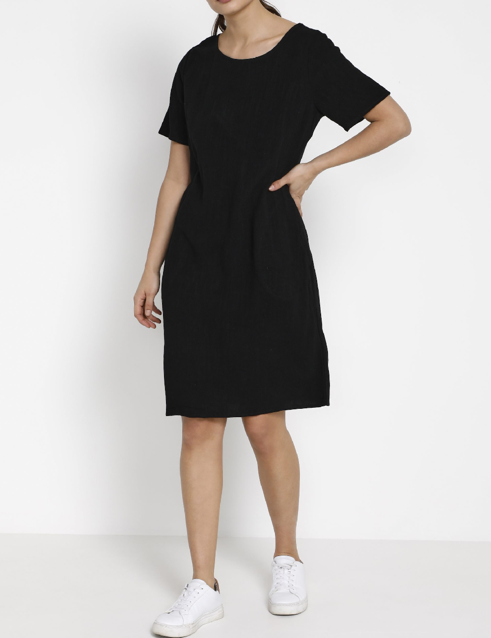 Rochie scurta Kaffe, negru