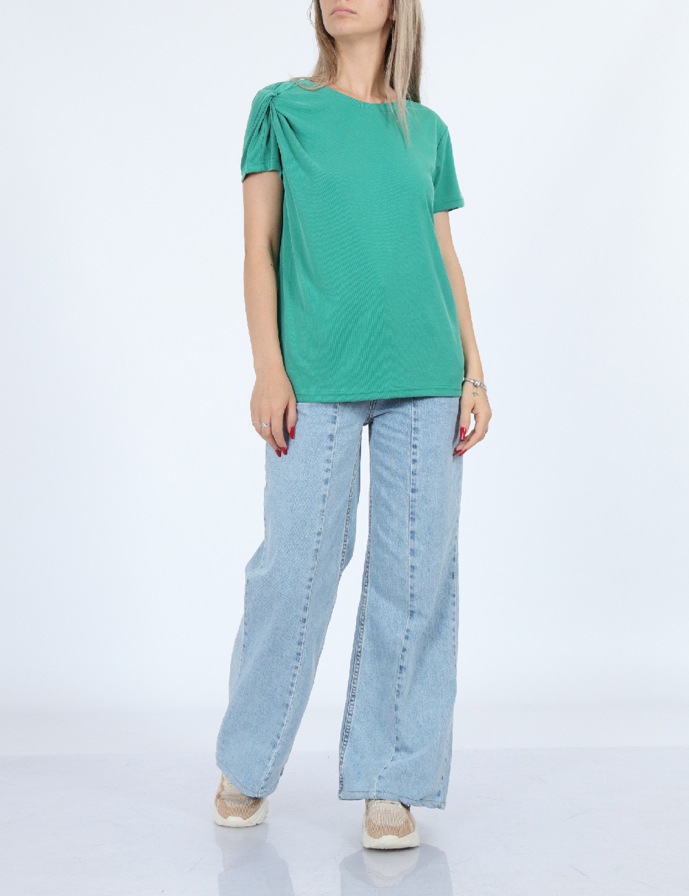 Tricou My Essential Wardrobe, verde